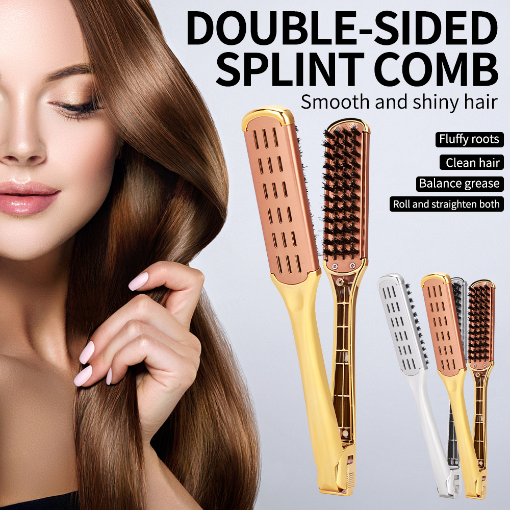 Clamp Hair Brush